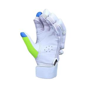 Guantes de cricket sintéticos y de cuero para diestros y zurdos de calidad superior con protección contra golpes incorporada - Product Image 4