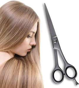 Ciseaux de barbier en acier inoxydable de 6,0 pouces, ciseaux à effiler les cheveux, ciseaux de coupe de cheveux, dents CNC, beauté professionnelle, super coupe, plastique, tranchant - Product Image 6