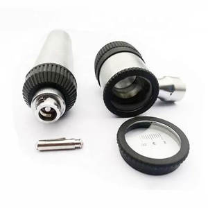 Juego de dermatoscopio con lupa 10x, dermascopio con mango de latón con escala de 0-10mm, herramienta de diagnóstico de piel corporal de Metal, instrumento médico - Product Image 6