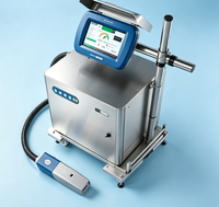 Impresora de Inyección de Tinta Continua de Alta Velocidad AX550i D, Máquina de Codificación y Marcado CIJ Industrial para Líneas de Producción de Envasado de Alimentos