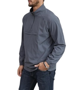 Survêtement coupe-vent léger à col montant imprimé pour homme avec poches latérales pour le golf, la randonnée et la course à pied 2026 - Product Image 1