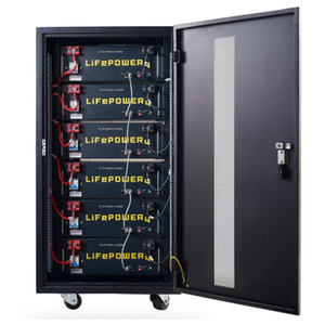 Estante de batería cerrado E G4 con ruedas de 6 W Producto duradero para cajas de batería y bastidores - Product Image 5