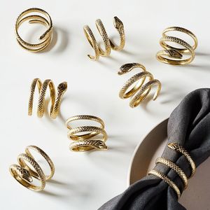 Elegant handcrafted metal napkin ring <b>for</b> dining <b>table</b> decoration with unique design <b>for</b> wedding party events - Product Image 4