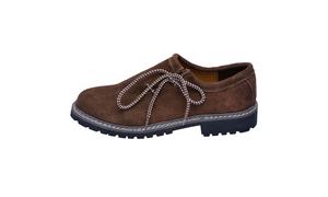 Lederhosen – chaussures traditionnelles de couleur marron Camel pour hommes, avec couleur et taille personnalisées - Product Image 3