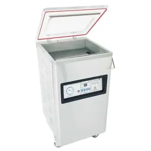 Vacuum Container Sealer Machine Packaging Food Tray Meat Fish Rice Fruit Vacuum Sealing Machines Automatic For Plastic Jar