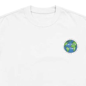 220 GSM <b>White</b> Premium Cotton Oversized <b>T</b>-<b>Shirt</b> | DTF Printed Graphic Tee | American Streetwear Fashion | Urban Casual Apparel - Product Image 5
