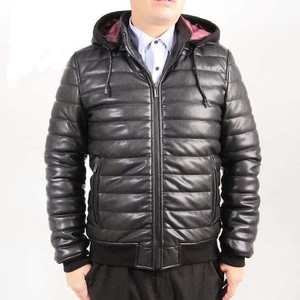 Veste matelassée pour homme Manteau d'hiver à capuche matelassé léger et chaud Veste d'extérieur coupe-vent élégante pour homme - Product Image 1