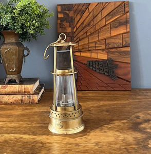 Brass & Glass Vintage Nautical <b>Oil</b> <b>Lamp</b> Handmade Stand High Quality <b>Lamp</b> - Product Image 1