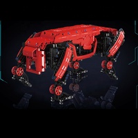 921 pièces APP et télécommande double Mode Robot chien blocs de construction modèle STEM jouet bricolage assemblage MOC Rc blocs Kit de construction