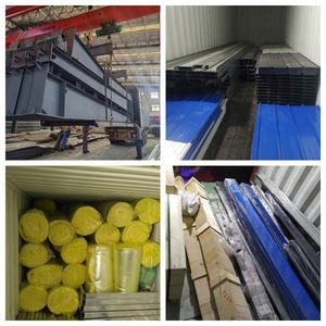 Aframwe Diseño moderno Movible Prefab Acero Perfil estructural Fabricación <span class=keywords><strong>de</strong></span> edificios <span class=keywords><strong>de</strong></span> metal para cobertizo al aire libre - Product Image 3