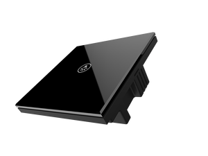 2 Gang Smart Home Wi-Fi Interruptor táctil de pared para uso doméstico y hotelero 1 opción económica de encendido/apagado de la India - Product Image 5