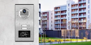 Anjielo xây dựng <span class=keywords><strong>Video</strong></span> <span class=keywords><strong>intercom</strong></span> 1v12 ngoài trời chuông cửa RFID kiểm soát truy cập hệ thống tầm nhìn ban đêm cho multi-đơn vị căn hộ - Product Image 3