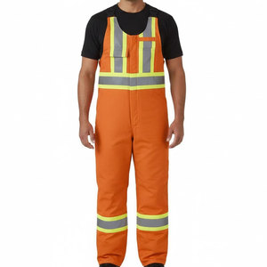 Pantalones de Seguridad con Peto, Precio al por Mayor, Logotipo Personalizado, Fabricante de Pakistán, Pantalones de Seguridad con Peto de Alta Calidad - Product Image 1