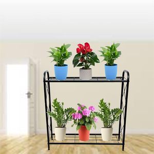 Jardinière en métal galvanisé pour jardin intérieur extérieur, maison et patio, parfaite pour la présentation de fleurs décoratives - Product Image 1