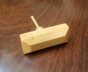 Boutons de tiroir ronds en bois de manguier de style rustique avec motif d'écorce d'arbre, meilleure qualité pour les armoires de salon, les commodes, les placards, les poignées - Product Image 3