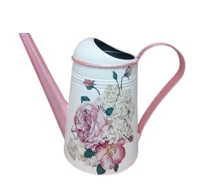 Arrosoir peint à la main avec poignée en métal de haute qualité pour plantes, jardins domestiques à prix abordable - Product Image 2