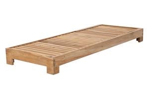 Chaise Lounge para exteriores de madera de teca de calidad superior moderna para Hotel Villa Tumbona Proyectos Aplicaciones de parque para uso exterior - Product Image 4