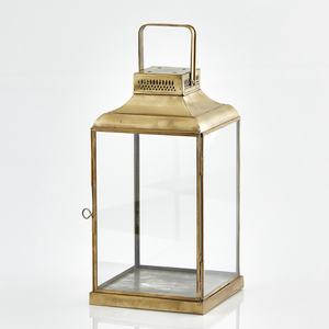 Linterna de vela de Metal moderna hecha a mano de hierro/SS/latón elegante diseño de corte decoración del hogar boda Navidad - Product Image 1