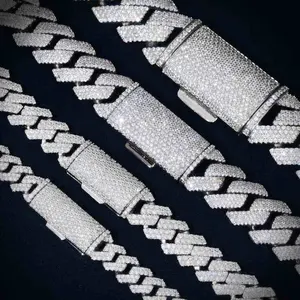 Cadena Cubana Personalizada de Alta Calidad con Colgante de Leopardo Estilo Hip Hop y Juego de Collar Cubano para Hombre al por Mayor - Product Image 6