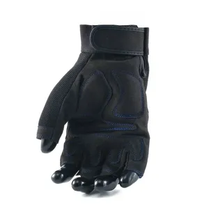 Guantes tácticos deportivos de medio dedo para montar en motocicleta de alta calidad, protección para ciclismo al aire libre, logotipo personalizado antideslizante al por mayor - Product Image 3