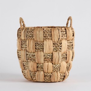 Panier en jacinthe d'eau pour l'organisation de la pièce, pour ranger les articles ménagers, paniers de rangement de bonne qualité - Product Image 5