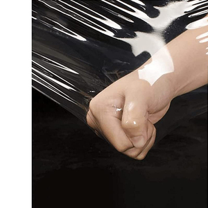 High Quality 18in X 1500ft Stretch <b>Wrap</b> Film LLDPE Clear <b>Pallet</b> Wrapping Film Moisture Proof Packaging From Haplast Vietnam - Product Image 3