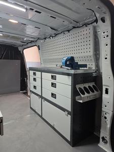 Organisateur de voiture modulaire OEM, structure entièrement réglable et démontable, compatible avec n'importe quel intérieur de véhicule, haute qualité, finition poudrée - Product Image 4