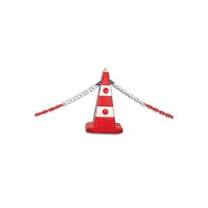 โซ่พลาสติก สีเหลือง-ดำ 15 เมตร ผลิตในตุรกี - Product Image 3