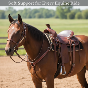 Sillín de caballo inglés de alta calidad | Sillín ecuestre Premium, cómodo y duradero para equitación, entrenamiento y competición - Product Image 2