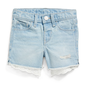 Nouveau meilleur choix à la mode été coloré Denim Shorts avec dentelle pour femmes et filles lavé Denim Shorts à la mode - Product Image 4