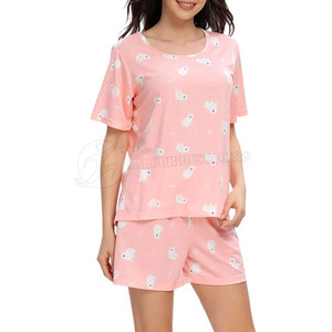 Conjunto de 2 Piezas para Mujer, Corte Regular, Camiseta y Pantalones Cortos Casuales, Color Rosa, Transpirable y de Secado Rápido - Product Image 3