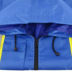 Hot Selling Men's Hi Vis Hoodies Custom Logo/Design Breathable Reflective <b>Waterproof</b> <b>Work</b> Wear Top Trending High Visibility - Product Image 4