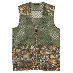 Chaleco de camuflaje para caza de árboles reales, malla ligera transpirable, ligera, con cremallera frontal - Product Image 1