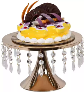 Hotel and Home Decoration Handmade Decorative Metal <b>Cake</b> <b>Stand</b> With White <b>Marble</b> Top Wedding <b>Cake</b> Server <b>Stand</b> - Product Image 4
