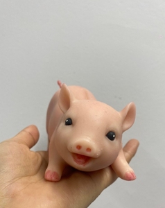 Muñeca de Silicona de Cuerpo Completo de 13.5 cm (5.3 Pulgadas) de Babeside, Muñeca de <span class=keywords><strong>Cerdo</strong></span> Realista, Juguete Suave, Modelo de Juguete para Manualidades - Product Image 2