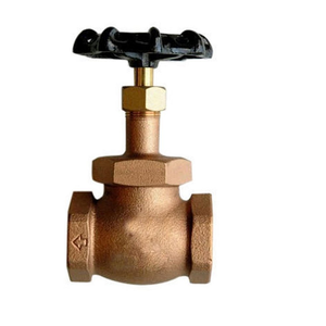 Válvula de Cierre de Globo de Bronce, Control Manual, Presión de Prueba -500 psig, Tamaño 1 1/4 Pulgadas, Extremos Hembra Roscados (BSP), Alta Calidad - Product Image 3