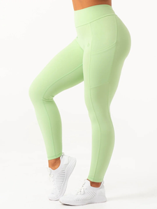 Leggings Deportivos de Cintura Alta para Gimnasio, Leggings de Yoga para Mujer con Bolsillos, Directo de Fábrica, desde Bangladés - Product Image 2