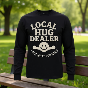 T-shirt a maniche lunghe per la collezione promozionale locale Huggers di Hug Dealers - Product Image 3