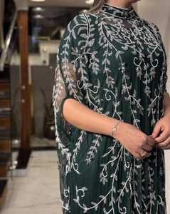 Vestido Largo de Fiesta de Noche, Estilo Imperio de Lujo, con Lentejuelas de Cristal, Brillante, Sexy, con Tirantes de Espina de Pescado, sin Tirantes, Línea A - Product Image 4