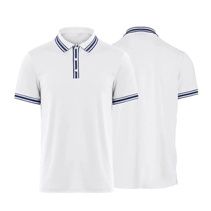 Novedades de alta calidad 100% algodón Golf para Polo camiseta para Casual sólido Floral Animal patrón transpirable corto de talla grande - Product Image 1