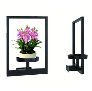 Étagère de jardinière suspendue en métal Cintre pour plantes d'intérieur Support de jardinière mural Support en fer forgé pour accrocher. - Product Image 2