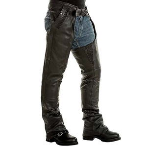 Chaparreras de Cuero, Corte Elegante, Ajuste Cómodo, Acabado Premium, Textura Suave, Duraderas, Resistentes al Viento, Talla Grande - Product Image 1