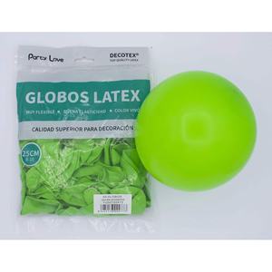 Palloncini in Lattice Party Love 25cm Verde Pistacchio R10 Decorazioni per Feste - Product Image 1