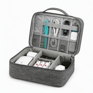 Bolsa Organizadora Digital Multifuncional, Estuche de Viaje para Cables y Accesorios de Gran Capacidad - Product Image 1