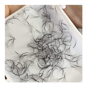 Extensions de cils synthétiques faites à la main, vente en gros, emballage en plateau pour la beauté, modèle facile Nhu Y Eyelash NY4D, volume complet 0.05-0.10mm - Product Image 1