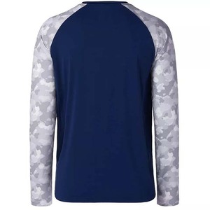 Chemises de soleil à manches longues pour hommes UPF 50 + Tees Pullover Fishing Running Rash Guard T-shirts Chemises d'extérieur Design personnalisé Pêche - Product Image 4