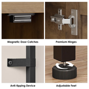 Shameka haute qualité moderne noir marron bibliothèque en bois géométrique étagère de rangement pour salon bureau à domicile - Product Image 6