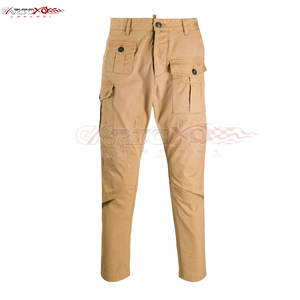 Pantalones Cargo elásticos para hombre con diseño ajustado y diseño de bolsillo funcional para uso activo Pantalones Cargo para hombre resistentes al agua - Product Image 1