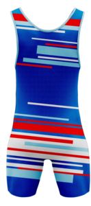 Maillot de musculation unisexe personnalisé pour hommes, design par sublimation, polyester et élasthanne respirant à séchage rapide - Product Image 3