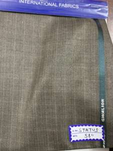 Tela Gwalior de Alta Demanda, Ancho 58, para Hombres y Mujeres, Tela de Traje de Poliviscosa a Precio Accesible - Product Image 3